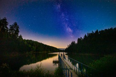 Star and Milky Way photographs photographed with a special technique in various parts of the world