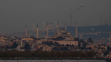 Camlica Camii, Ayasofya, Sultanahmet İstanbul 'un mükemmel manzarası