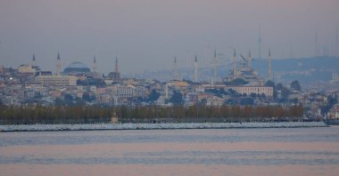 Camlica Camii, Ayasofya, Sultanahmet İstanbul 'un mükemmel manzarası