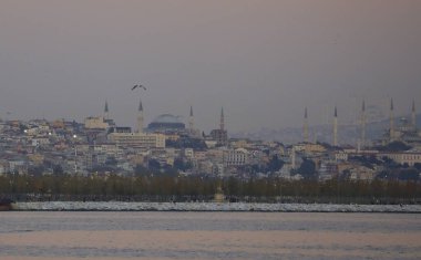 Camlica Camii, Ayasofya, Sultanahmet İstanbul 'un mükemmel manzarası