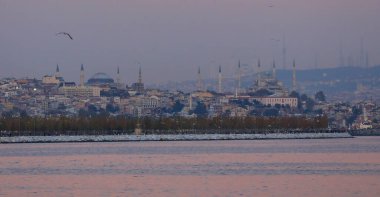 Camlica Camii, Ayasofya, Sultanahmet İstanbul 'un mükemmel manzarası