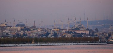 Camlica Camii, Ayasofya, Sultanahmet İstanbul 'un mükemmel manzarası