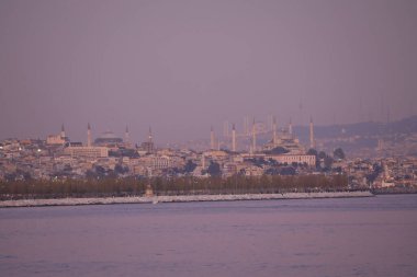 Camlica Camii, Ayasofya, Sultanahmet İstanbul 'un mükemmel manzarası