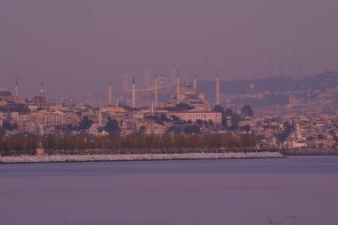 Camlica Camii, Ayasofya, Sultanahmet İstanbul 'un mükemmel manzarası