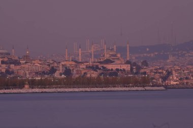 Camlica Camii, Ayasofya, Sultanahmet İstanbul 'un mükemmel manzarası