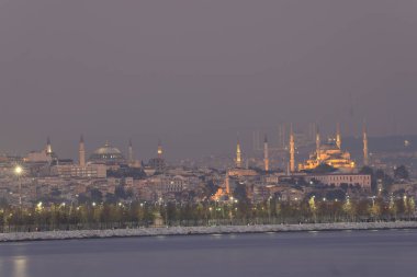 Camlica Camii, Ayasofya, Sultanahmet İstanbul 'un mükemmel manzarası