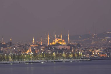 Camlica Camii, Ayasofya, Sultanahmet İstanbul 'un mükemmel manzarası