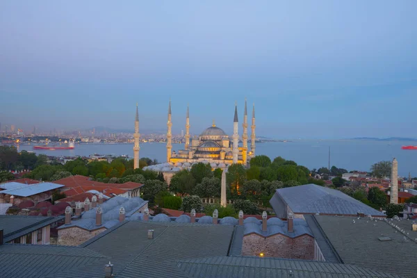 Moschea Sultanahmet Moschea Blu Istanbul Turchia — Foto Stock