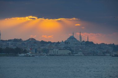 Süleyman Camii ve İstanbul manzarası