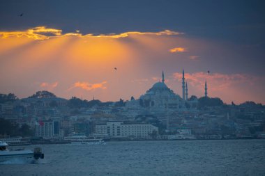 Süleyman Camii ve İstanbul manzarası