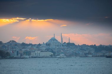 Süleyman Camii ve İstanbul manzarası