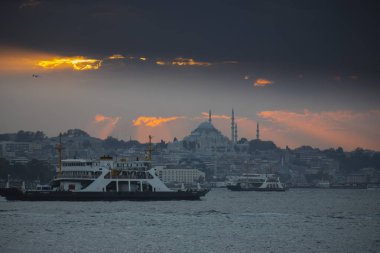 Süleyman Camii ve İstanbul manzarası