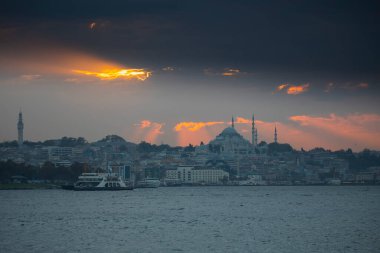 Süleyman Camii ve İstanbul manzarası