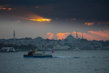 Süleyman Camii ve İstanbul manzarası