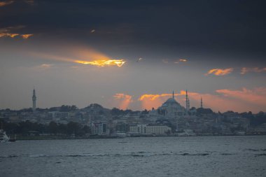 Süleyman Camii ve İstanbul manzarası