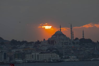Süleyman Camii ve İstanbul manzarası