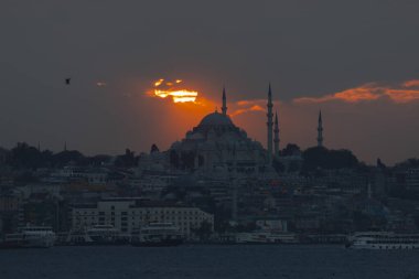Süleyman Camii ve İstanbul manzarası