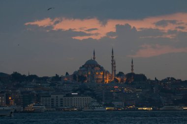 Süleyman Camii ve İstanbul manzarası