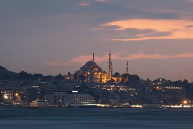 Süleyman Camii ve İstanbul manzarası