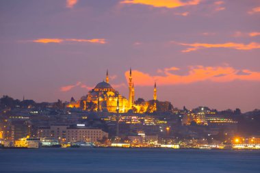 Süleyman Camii ve İstanbul manzarası