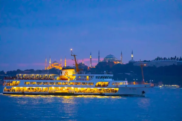 Blå Moskén Och Hagia Sofia — Stockfoto