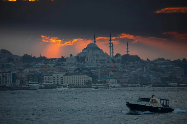 Suleymaniye Mosque View Istanbul — Stock Photo, Image
