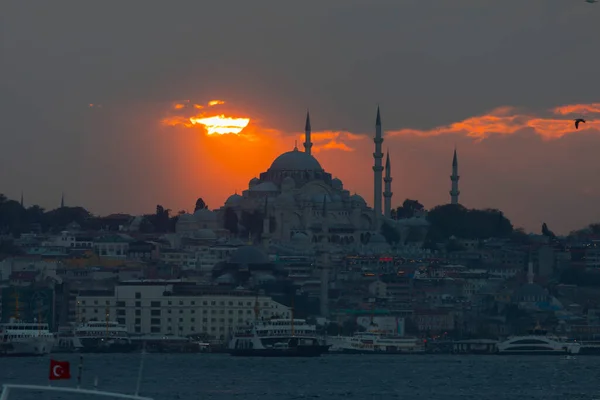 Сулейманійська Мечеть Вид Істанбул — стокове фото