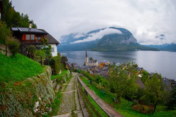 Scenic beauty Austria hallstat photo