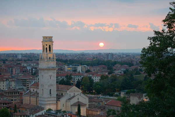 Ponte Pietra Ponte Pedra Século Monumento Romano Mais Antigo Verona — Fotografia de Stock