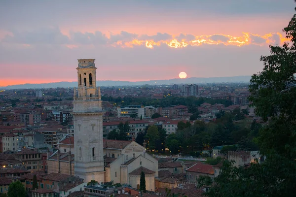 Ponte Pietra Ponte Pedra Século Monumento Romano Mais Antigo Verona — Fotografia de Stock