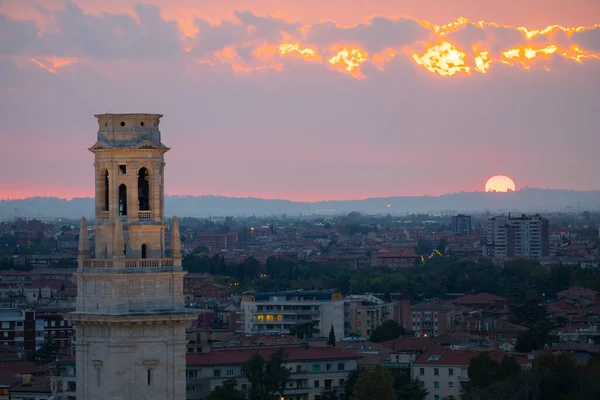 Ponte Pietra Ponte Pietra Secolo Più Antico Monumento Romano Verona — Foto Stock