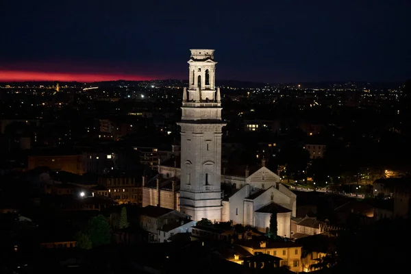 Ponte Pietra Taş Köprü Yüzyıl Eski Roma Anıt Verona Unesco — Stockfoto