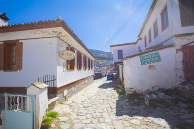 The Sirince Village street.view. Sirince Village is populer tourist destination in Turkey.