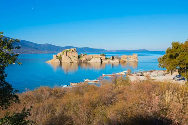 Bafa Lake Peaceful Place Ringed Traditional Villages Kapkr Full Fisherman — Stockfoto