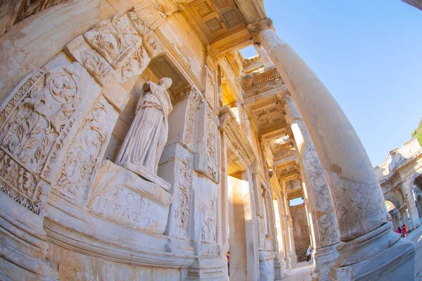 One Best Preserved Ancient Cities Ephesus Greek Established 9Th Century — Photo