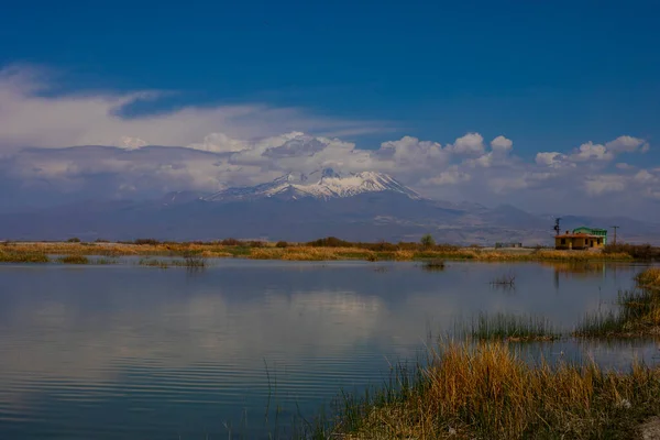 Mount Erciyes Mount Erciyes Törökország Legmagasabb Hegye — Stock Fotó