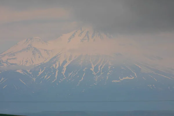 Hasanda Mount Hasan Volcanic Mountain Peak 3268 Meters Sea Level — ストック写真