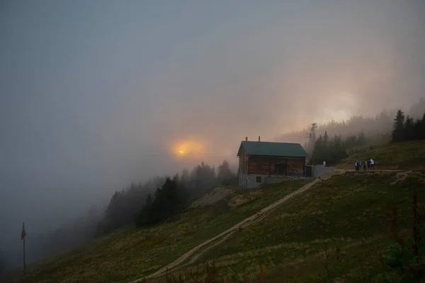 Покут Плато Rize Camlihemsin Покут Плато Черном Море Турции Ризе — стоковое фото