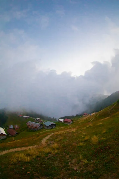 Pokut高原 黑海地区的Camlihemsin Pokut高原和土耳其 土耳其Rize — 图库照片