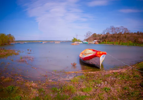 Terkos Lake Balaban Lake Port Karaburun Most Wavy Windy Part — Stockfoto