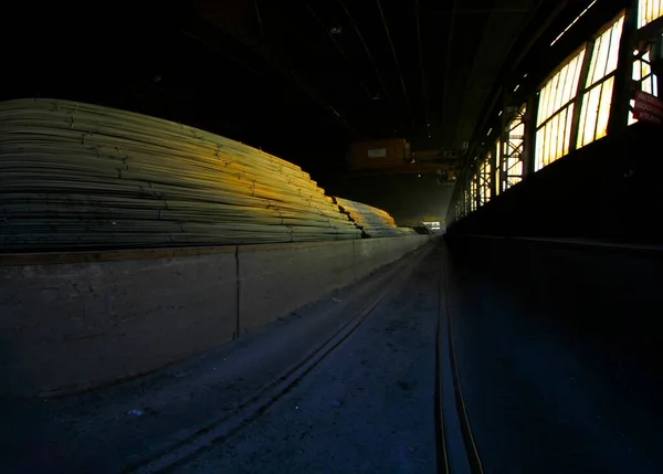 Karabuk Iron Steel Factory Iron Steel Factory Industrial — Stock Photo, Image