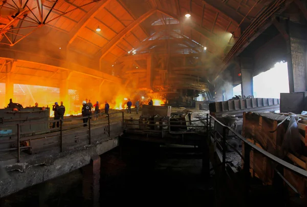 Karabuk Iron Steel Factory Iron Steel Factory Industrial — Foto de Stock