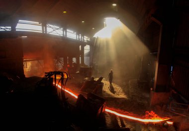 Karabuk Iron and Steel Factory, iron and steel factory industrial