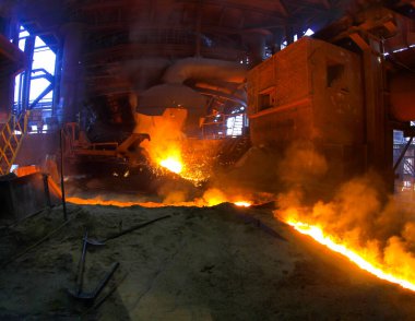 Karabuk Iron and Steel Factory, iron and steel factory industrial