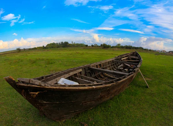 Old abandoned fantastic boats , fertile village Bursa / Turkey