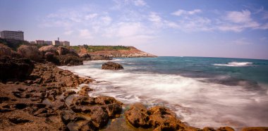 Sile is one of the fishing towns of Istanbul, there are many waves and rocky areas
