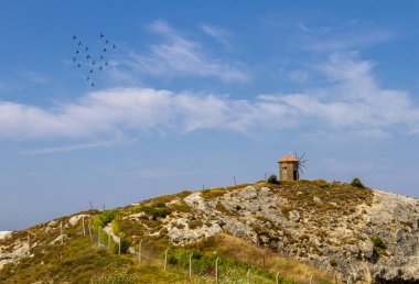 Sile is one of the fishing towns of Istanbul, there are many waves and rocky areas