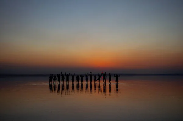 Lake Salt Het Een Grootste Meer Van Turkije — Stockfoto