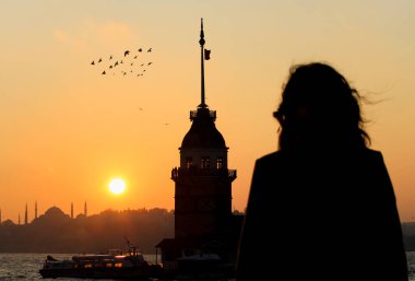 The Maiden's Tower (Kiz Kulesi) Sunset