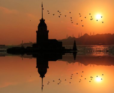 The Maiden's Tower (Kiz Kulesi) Sunset